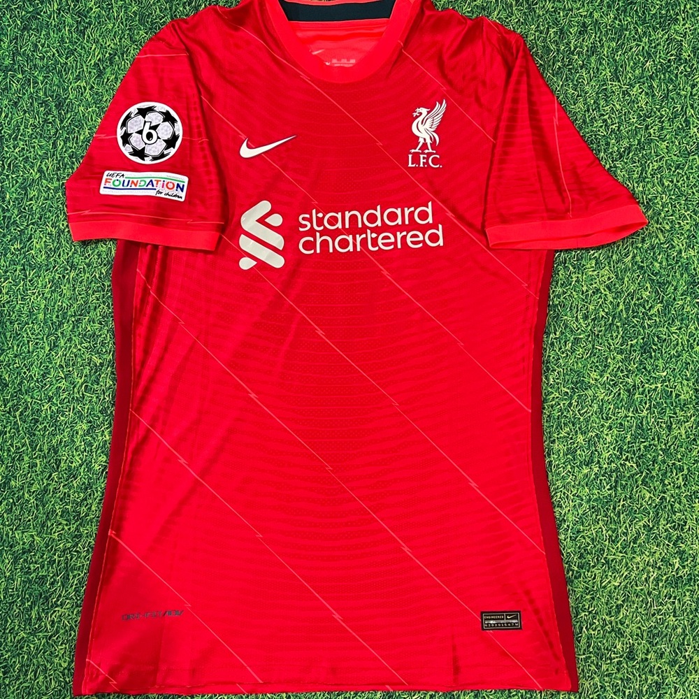 Liverpool 21-22 Match Home With M.SALAH Printing